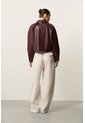 Pantalón Semi Barrel Para Mujer Savia Pantalón Semi Barrel Para Mujer Savia Crema 12 VÉLEZ de Vélez