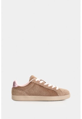 Tenis En Carnaza Y Cuero Pelo Para Mujer Fur Slide Tenis En Carnaza Y Cuero Pelo Para Mujer Fur Slide Tabaco 38 VÉLEZ Vélez