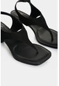 Sandalia Tacón En Cuero Para Mujer Cienaga Sandalia Tacón En Cuero Para Mujer Cienaga Negro 36 VÉLEZ de Vélez