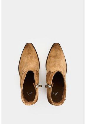 Botines En Gamuza Para Mujer Miski Botines En Gamuza Para Mujer Miski Arena 38 VÉLEZ