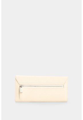 Porta Chequera En Cuero Para Mujer Damasco Porta Chequera En Cuero Para Mujer Damasco Crema VÉLEZ
