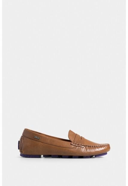 Mocasines Lyla De Cuero Para Mujer Hilo Contraste Mocasines Lyla De Cuero Para Mujer Hilo Contraste Miel 38 VÉLEZ