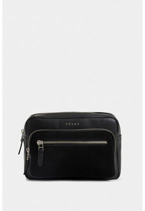 Manos Libres Bright De Cuero Para Hombre Detalle Gamuzado Manos Libres Bright De Cuero Para Hombre Detalle Gamuzado Negro VÉLEZ