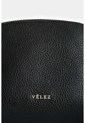 Cosmetiquera De Cuero Para Mujer Nacre Cosmetiquera De Cuero Para Mujer Nacre Negro VÉLEZ