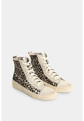Tenis En Cuero Pelo Para Mujer Tulum Tenis En Cuero Pelo Para Mujer Tulum Blanco 41 VÉLEZ