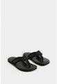 Sandalia Plana Alfil 2 De Cuero Para Hombre Capellada En Reata Sandalia Plana Alfil 2 De Cuero Para Hombre Capellada En Reata Negro 45 VÉLEZ de Vélez