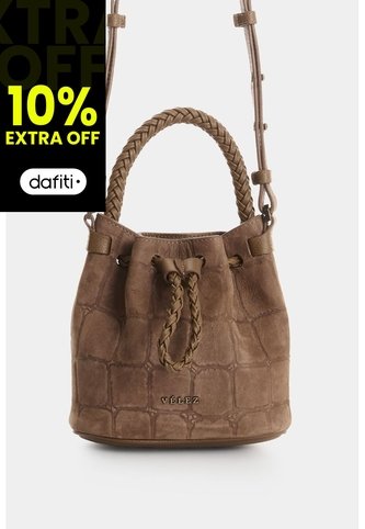 Bandolera En Gamuza Para Mujer Bruma Bandolera En Gamuza Para Mujer Bruma Tabaco VÉLEZ Vélez