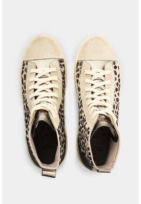 Tenis En Cuero Pelo Para Mujer Tulum Tenis En Cuero Pelo Para Mujer Tulum Blanco 41 VÉLEZ