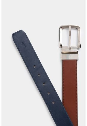 Cinturón Doble Faz Austen De Cuero Para Hombre Costuras Decorativas Bordes Cinturón Doble Faz Austen De Cuero Para Hombre Costuras Decorativas Bordes Miel 40 VÉLEZ