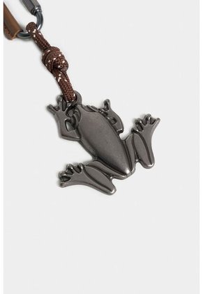 Llavero Neu De Cuero Para Hombre Rana Metálica Llavero Neu De Cuero Para Hombre Rana Metálica Miel VÉLEZ