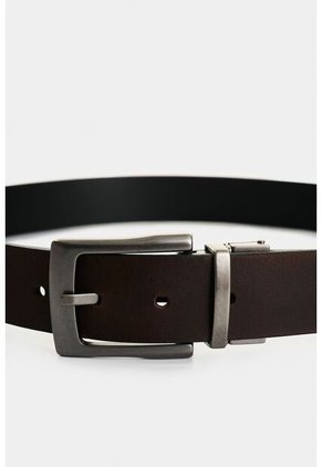 Cinturón Doble Faz Dobra De Cuero Para Hombre Vintage Cinturón Doble Faz Dobra De Cuero Para Hombre Vintage Combinado 40 VÉLEZ