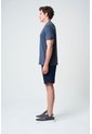 Camiseta Manga Corta Lerici Para Hombre Semi Fitted Camiseta Manga Corta Lerici Para Hombre Semi Fitted Azul Oscuro M VÉLEZ de Vélez