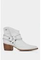 Botines Tacón Perla De Cuero Para Mujer Personalización Blanco Botines Tacón Perla De Cuero Para Mujer Personalización Blanco 34 VÉLEZ de Vélez