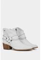 Botines Tacón Perla De Cuero Para Mujer Personalización Blanco Botines Tacón Perla De Cuero Para Mujer Personalización Blanco 34 VÉLEZ de Vélez