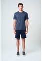 Camiseta Manga Corta Lerici Para Hombre Semi Fitted Camiseta Manga Corta Lerici Para Hombre Semi Fitted Azul Oscuro M VÉLEZ de Vélez