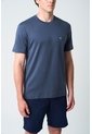 Camiseta Manga Corta Lerici Para Hombre Semi Fitted Camiseta Manga Corta Lerici Para Hombre Semi Fitted Azul Oscuro M VÉLEZ de Vélez