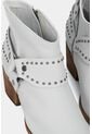 Botines Tacón Perla De Cuero Para Mujer Personalización Blanco Botines Tacón Perla De Cuero Para Mujer Personalización Blanco 34 VÉLEZ de Vélez