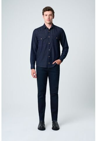 Jean Sirio De Algodón Orgánico Para Hombre Silueta Semi Ajustada Jean Sirio De Algodón Orgánico Para Hombre Silueta Semi Ajustada Azul 34 VÉLEZ Vélez