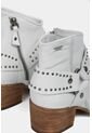 Botines Tacón Perla De Cuero Para Mujer Personalización Blanco Botines Tacón Perla De Cuero Para Mujer Personalización Blanco 34 VÉLEZ de Vélez