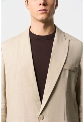 Blazer En Lino Para Hombre Napoles Blazer En Lino Para Hombre Napoles Arena XXL VÉLEZ