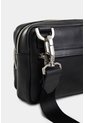 Manos Libres Bright De Cuero Para Hombre Detalle Gamuzado Manos Libres Bright De Cuero Para Hombre Detalle Gamuzado Negro VÉLEZ de Vélez