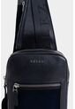 Manos Libres Mikeno 3 De Cuero Para Hombre Acabado Envejecido Manos Libres Mikeno 3 De Cuero Para Hombre Acabado Envejecido Azul Oscuro VÉLEZ de Vélez