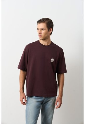 Camiseta Para Hombre Camiseta Para Hombre Vinotinto M VÉLEZ