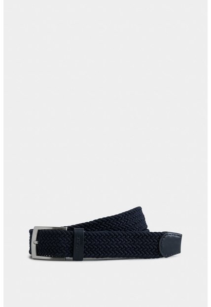 Cinturón Unifaz Cordón Por Cuero Para Hombre Trenza Cinturón Unifaz Cordón Por Cuero Para Hombre Trenza Azul Oscuro 34 VÉLEZ