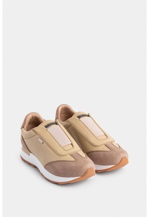 Mocasines Zipa De Cuero Para Mujer Detalles Millaré Mocasines Zipa De Cuero Para Mujer Detalles Millaré Beige 39 VÉLEZ