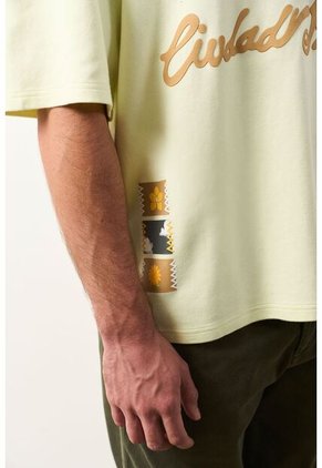 Polo Cropped En Algodón Para Hombre Primavera Polo Cropped En Algodón Para Hombre Primavera Amarillo Limon M VÉLEZ
