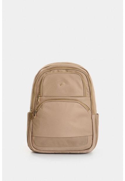 Tula Morral En Lona Y Cuero Para Mujer Biel Tula Morral En Lona Y Cuero Para Mujer Biel Arena VÉLEZ