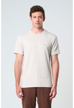 Camiseta Manga Corta Lerici Para Hombre Semi Fitted Camiseta Manga Corta Lerici Para Hombre Semi Fitted Arena M VÉLEZ