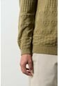 Sweater Tejido Ayar Para Hombre Regular Fit Sweater Tejido Ayar Para Hombre Regular Fit Verde XL VÉLEZ de Vélez