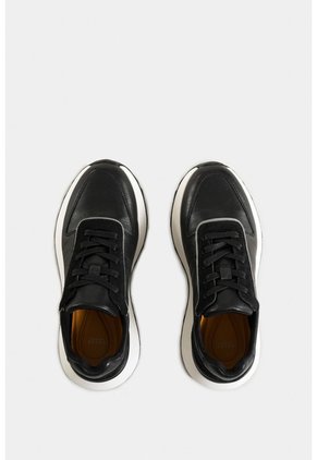 Tenis Australis De Cuero Y Carnaza Para Mujer Silueta Deportiva Tenis Australis De Cuero Y Carnaza Para Mujer Silueta Deportiva Negro 40 VÉLEZ