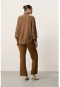 Sweater Oversized Tejido En Algodón Para Mujer Cuma Sweater Oversized Tejido En Algodón Para Mujer Cuma Tabaco XS VÉLEZ de Vélez