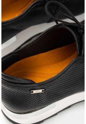 Zapatos Cordón De Cuero Para Mujer Suela Deportiva Zapatos Cordón De Cuero Para Mujer Suela Deportiva Negro 40 VÉLEZ