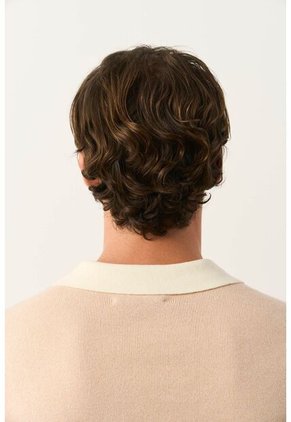 Polo Tejida Asiri En Algodón Para Hombre Polo Tejida Asiri En Algodón Para Hombre Crema M VÉLEZ