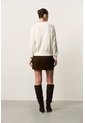 Polo Manga Larga Tejida Para Mujer Ambe Polo Manga Larga Tejida Para Mujer Ambe Blanco XS VÉLEZ de Vélez