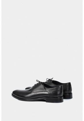 Zapatos Cordón Formal Humanista De Cuero Para Hombre Liso Negro Zapatos Cordón Formal Humanista De Cuero Para Hombre Liso Negro 43 VÉLEZ