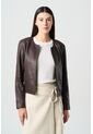Chaqueta De Cuero Para Mujer Denver Chaqueta De Cuero Para Mujer Denver Cafe L VÉLEZ de Vélez