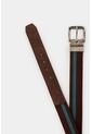 Cinturón Doble Faz Elástico Para Hombre Diver Cinturón Doble Faz Elástico Para Hombre Diver Cafe 30 VÉLEZ de Vélez