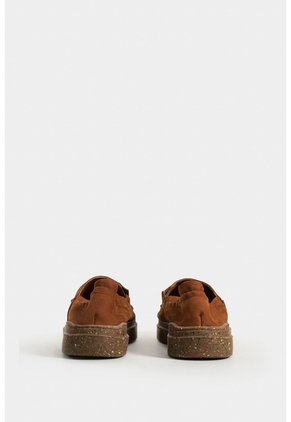 Mocasines Malta De Cuero Para Hombre Resorte Al Talón Mocasines Malta De Cuero Para Hombre Resorte Al Talón Miel 38 VÉLEZ