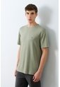 Camiseta Manga Corta Lerici Para Hombre Semi Fitted Camiseta Manga Corta Lerici Para Hombre Semi Fitted Verde XXL VÉLEZ de Vélez