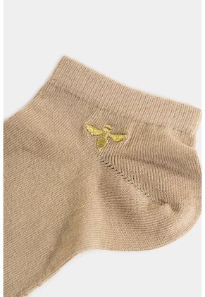 Calcetines Kalahari Para Mujer Tobillero Bordado De Abeja Calcetines Kalahari Para Mujer Tobillero Bordado De Abeja Arena XS VÉLEZ