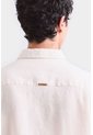 Camisa Manga Larga En Lino Para Hombre Silueta Semi Ajustada Camisa Manga Larga En Lino Para Hombre Silueta Semi Ajustada Arena XXL VÉLEZ de Vélez
