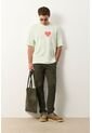 Camiseta Cropped En Algodón Para Hombre I Love Latinas Camiseta Cropped En Algodón Para Hombre I Love Latinas Verde XL VÉLEZ de Vélez