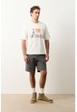 Camiseta Cropped En Algodón Para Hombre I Love Latinas 2.0 Camiseta Cropped En Algodón Para Hombre I Love Latinas 2.0 Crema S VÉLEZ de Vélez