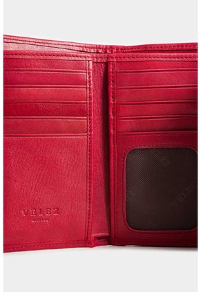 Billetera Plegable Real 3.0 De Cuero Para Mujer Amplia Capacidad Billetera Plegable Real 3.0 De Cuero Para Mujer Amplia Capacidad Rojo VÉLEZ