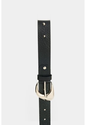 Cinturón Unifaz En Cuero Para Mujer Cinturón Unifaz En Cuero Para Mujer Negro M VÉLEZ