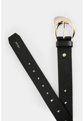 Cinturón Unifaz En Cuero Para Mujer Cinturón Unifaz En Cuero Para Mujer Negro M VÉLEZ